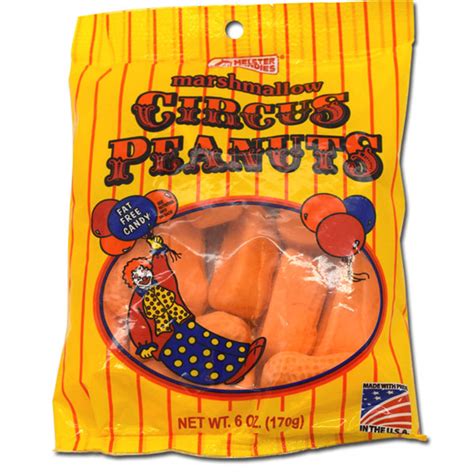 Circus Peanuts Candies 6oz Bag - candyheavenshop.com