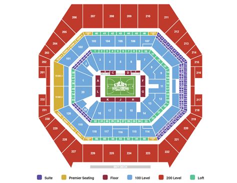 Gainbridge Fieldhouse - IN Seating Chart - Ticket-Compare.com
