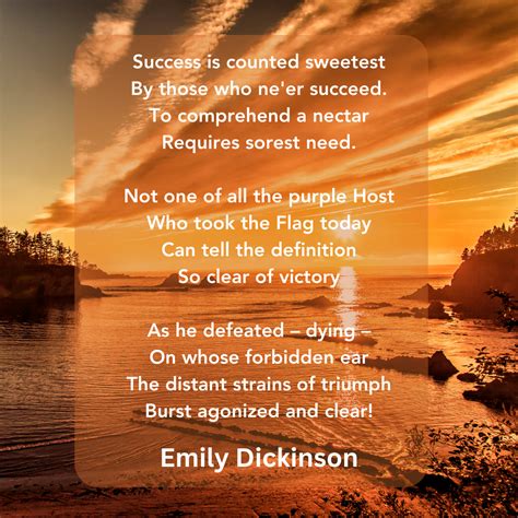 Behind the Poem: Success is counted sweetest by Emily Dickinson