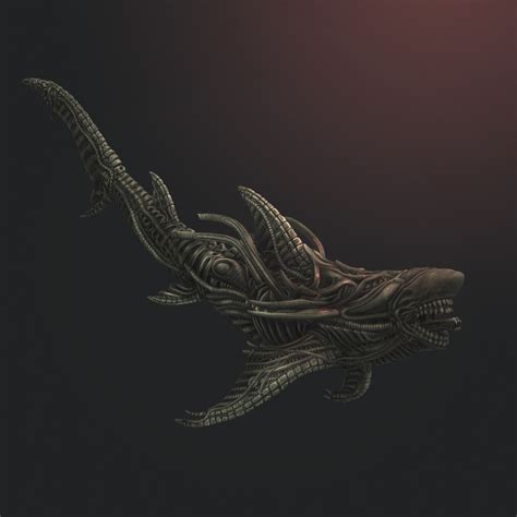 Image result for Alien Xenomorph Shark