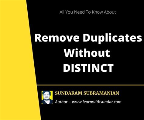 Image result for Remove Dplicates SQL with No ID