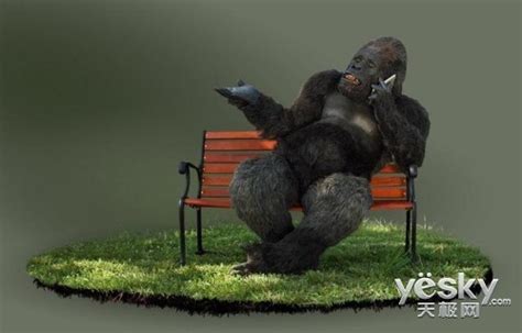 仿真大猩猩 - 自贡市汇龙堂文化艺术有限公司