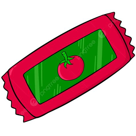 Ketchup Packet Clipart