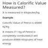 How much fuel will be required to get 60,000 KJ of energy? If its ...
