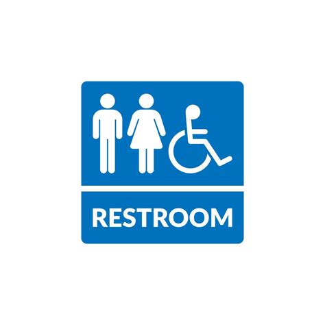 Restroom Sign Vector 的图像结果