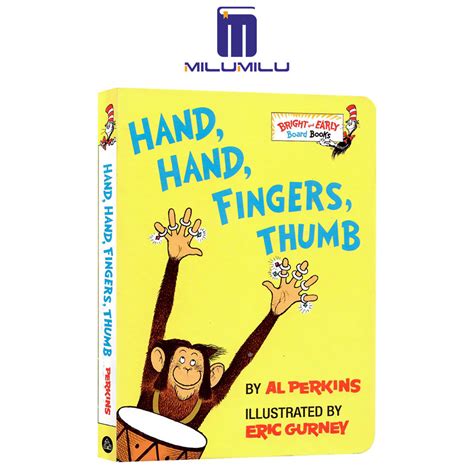 Milu Toddler Hand Hand Fingers Thumb Bright And Early Board Books Board ...