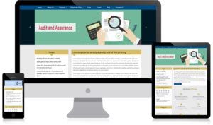 Responsive Website Theme For Chartered Accountants | CA Portal