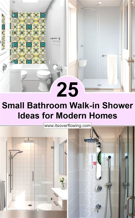 25 Small Bathroom Walk-in Shower Ideas for Modern Homes