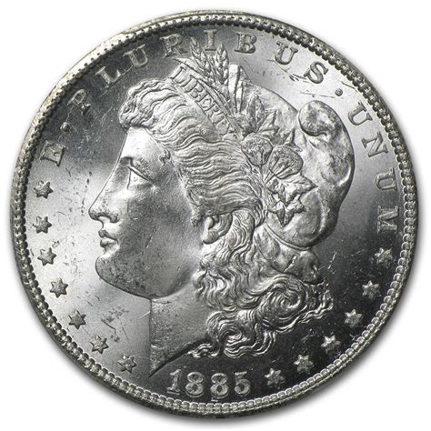US Mint - 1885-CC Morgan Dollar MS-64 PCGS - Walmart.com