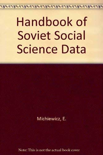 Buy Handbook of Soviet Social Science Data Book Online at Low Prices in ...