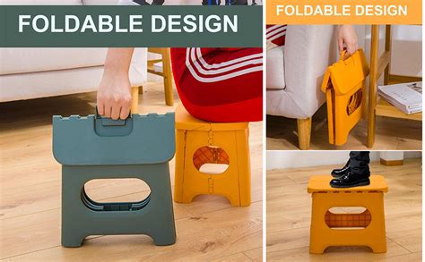 Kuber Industries Plastic Mesh Damroo Stool - Both Sided for Guestroom ...