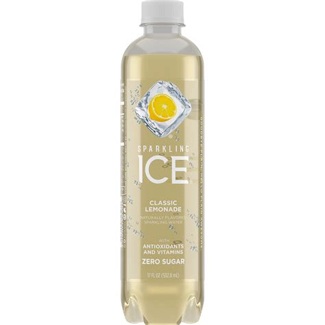 Sparkling Ice® Naturally Flavored Sparkling Water, Classic Lemonade 17 ...