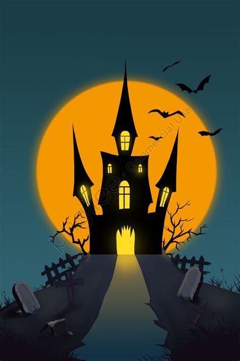 halloween night drawing