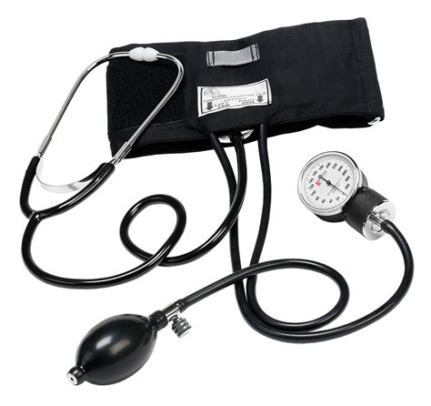 Blood Pressure Cuff And Stethoscope