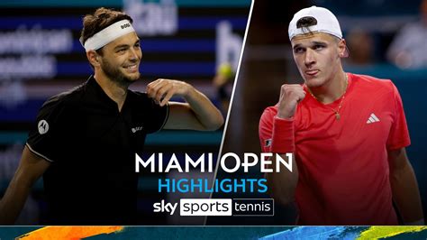 Jakub Mensik vs Taylor Fritz | Miami Open highlights | Tennis News ...