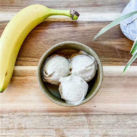 Low Fodmap Ice Cream made with Bananas for IBS - Amber's Natural Nutrition