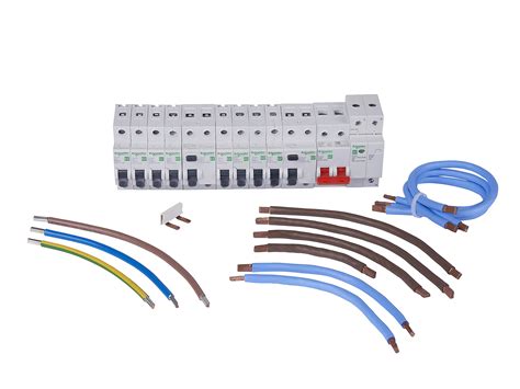 Buy Schneider EZ9 MCB CCU Kit 7 mcbs , 2 RCDs 100amp Online at ...
