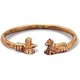 Buy Sengems panchaloha five metal Impon kada bracelets for men and ...