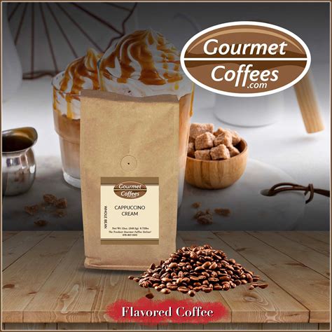 Cappuccino Cream Flavored Coffee – GRMS, gourmetcoffees.com