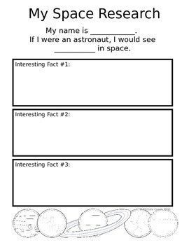 Image result for Example of a Space Report