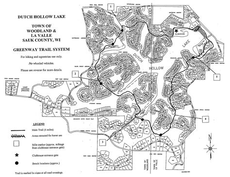 Map Of Dutch Hollow Lake