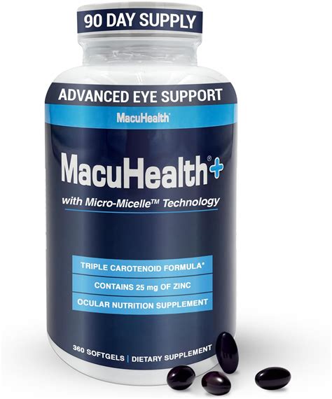 Amazon.com: Doctor’s Advantage Macular Shield Eye Vitamins 120 Capsules | Lutein and Zeaxanthin ...