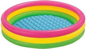 Tinybloom Baby Pool Bath Water Tub for Kids Soft Inflatable ...