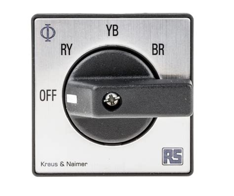 CA10.A004/GBA002.*FT2 Kraus & Naimer | Kraus & Naimer, 3P Voltmeter Cam ...