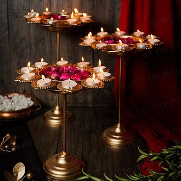 Buy Diwali Home Decor Online India - Diyas,Candles, Urlis, Gifts