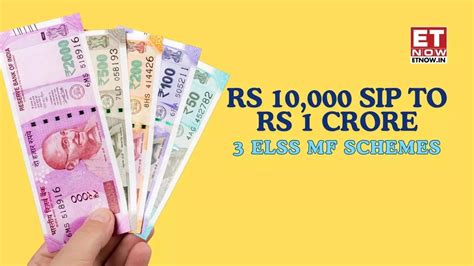 Rs 1 cr from MF! Rs 10k SIP in THESE 3 tax saver ELSS mutual funds can ...