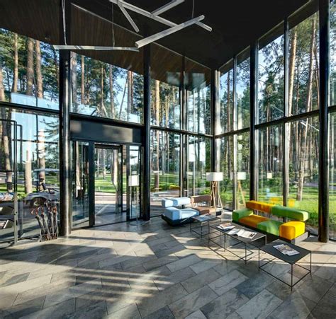 Relax Park Verholy - Administrative Building: Modern Administrative Building with Minimalist ...