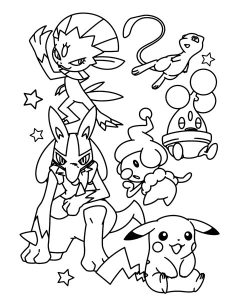 Pokemon Coloring Pages