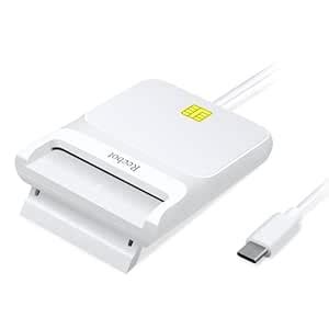 Recbot CAC Reader USB C, CAC Reader Military, DOD Military USB C Common ...