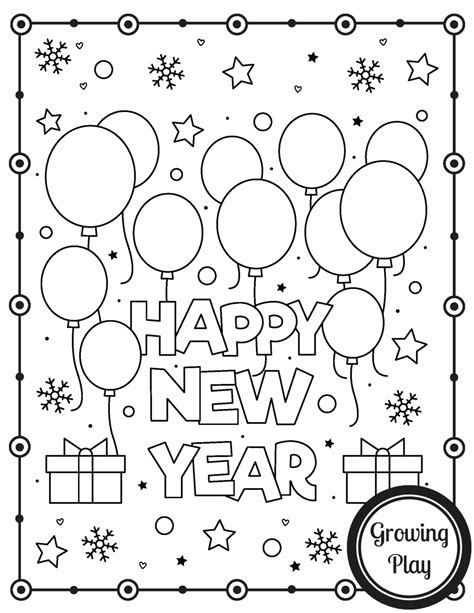 Crayola Coloring Pages New Year