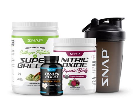Buy Snap Supplements - Total Body Optimization Bundle: Organic Nitric ...