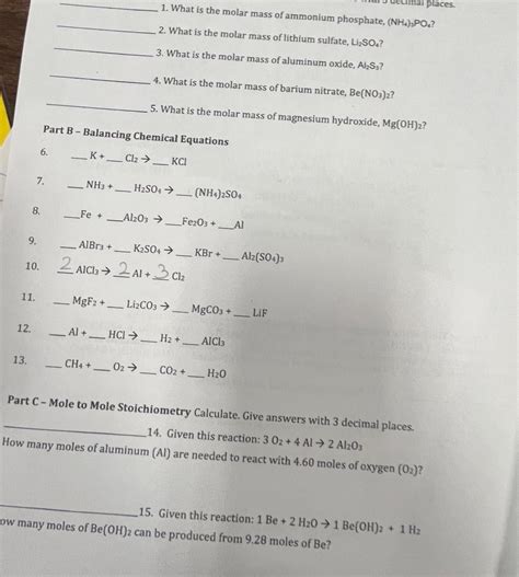 [ANSWERED] 9 8 10 11 12 13 7 1 What is the molar mass of ammonium - Kunduz