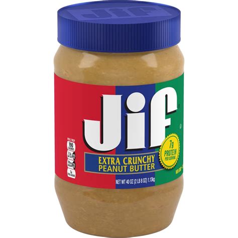 JIF PEANUT BUTTER EXTRA CRUNCHY 454G - Grocery Shopping Online Jamaica
