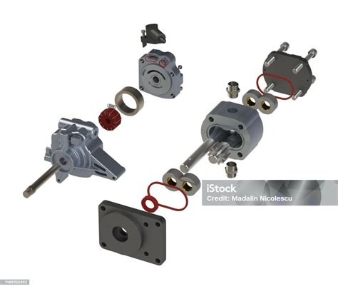 Image result for Water Pump Exploded-View