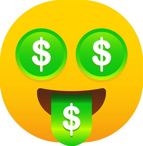 Money Mouth Face emoji 20522266 PNG