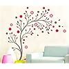 Decals Design 'Beautiful Magic Tree with Flowers' Wall Sticker (PVC ...