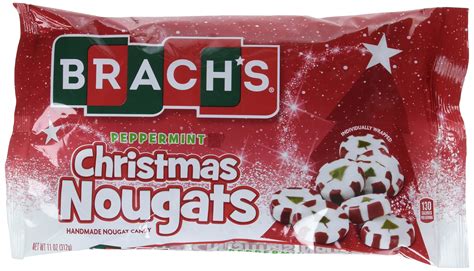Amazon.com : Brach's Christmas Holiday Peppermint Nougat Candy ...