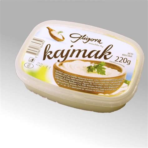 Kajmak Gligora cijena, Kajmak prodaja, Kravlje mlijeko Pasterizirano ...