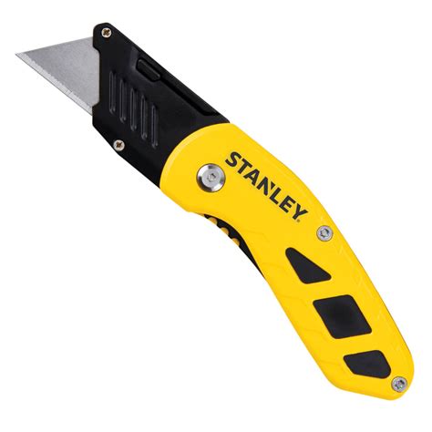 Smith Tools Warehouse - STANLEY STHT10424-0 FOLDING FIXED BLADE UTILITY KNIFE