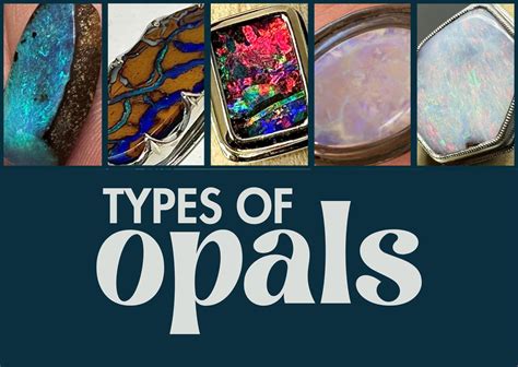 Types of Opals – Custom Jewellery Co