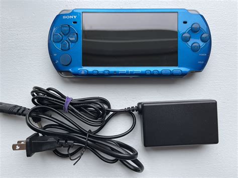 Authentic PlayStation Portable PSP 3000 Console - Radiant Blue - 100% ...