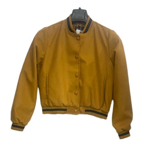 Ladies Full Sleeves Tweed And Suede Fabric Jacket Manufacturer ...