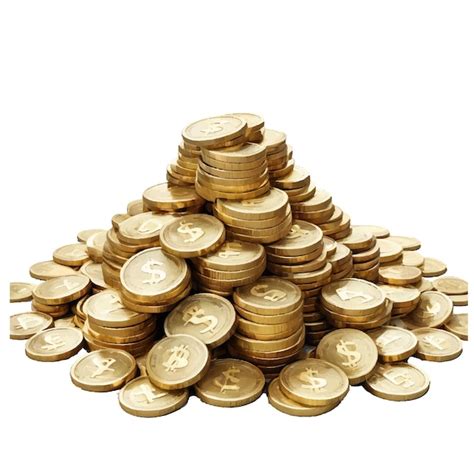 A pyramid of gold coins with the number 30 on the top | Premium AI ...