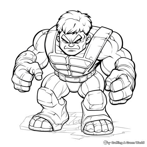 Hulk Coloring Pages - Free & Printable!