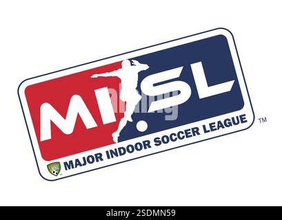 Nach links gedreht, Major Indoor Soccer League Logo 1978, Sportligen ...