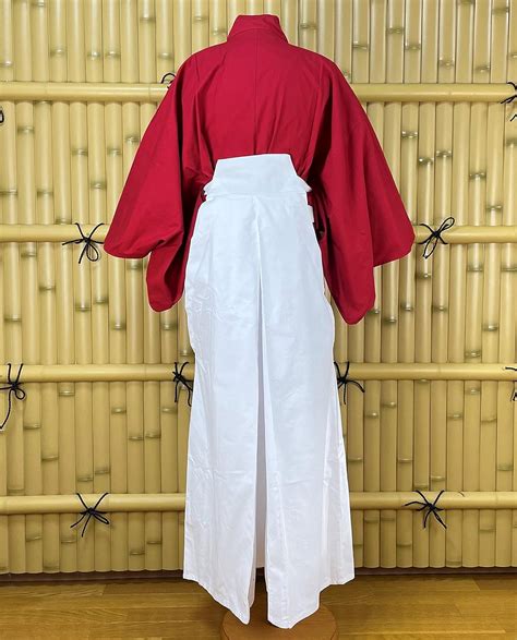 Buy Edoten] Japanese Samurai Hakama Uniform RD×WH UMA XL Online at ...